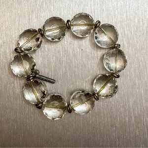Chunky lucite bracelet